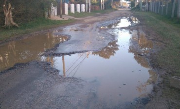 Mañana comienza la repavimentación de calle Delfín