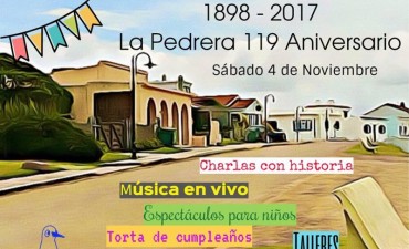 La Pedrera: vecinos organizan los festejos por un nuevo aniversario del pueblo