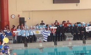 Nado sincronizado: palomenses lograron medallas en Chile