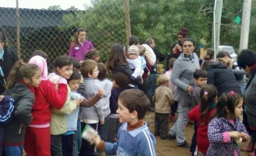 Vecinos de Barrio Parque juntan juguetes