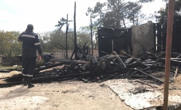 Incendio en  La Paloma