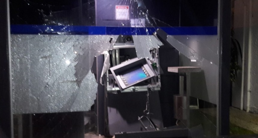 Detuvieron al líder de banda que explotó el cajero en La Paloma