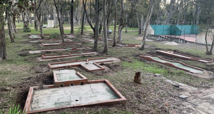 Reciclan el golfito y las canchas de pádel 
