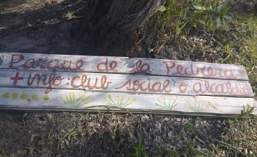VECINOS Y MUNICIPIO TRABAJAN PARA CREAR UN PARQUE EN LA PEDRERA