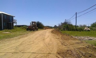 OBRAS EN LA PEDRERA, PUNTA RUBIA Y SANTA ISABEL