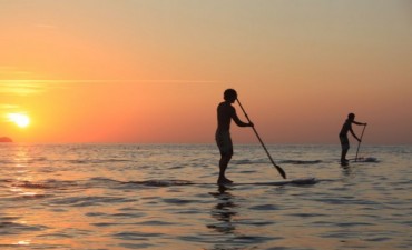 Primer encuentro de Stand Up Paddle en La Paloma