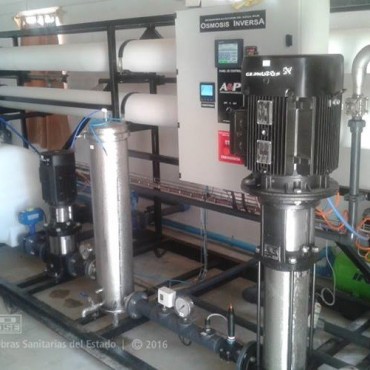 OSE instaló planta desalinizadora en La Paloma