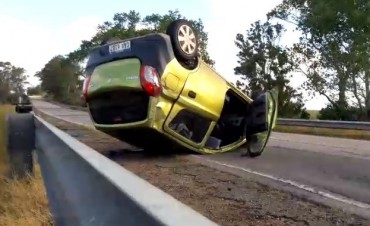 Accidente en ruta 15