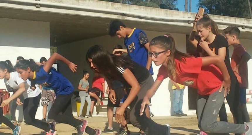 Encuentro de mini atletismo el fin de semana en La Paloma