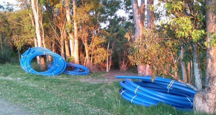 OSE comenzó los trabajos para llevar el agua corriente a Punta Rubia 