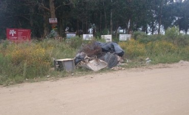 Restos de poda y escombros no son residuos domiciliarios