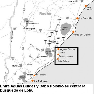 Continúa la búsqueda de Lola 