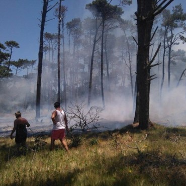 "Incendio en La Aguada estar&iacute;a controlado"