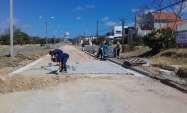 Avanzan las obras en Avenida del Navío