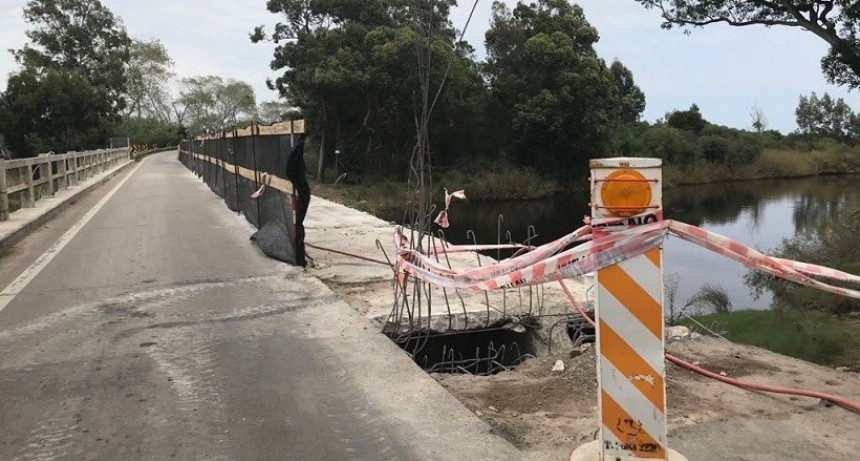 La obra de ensanche de los puentes se inauguraría en los próximos días