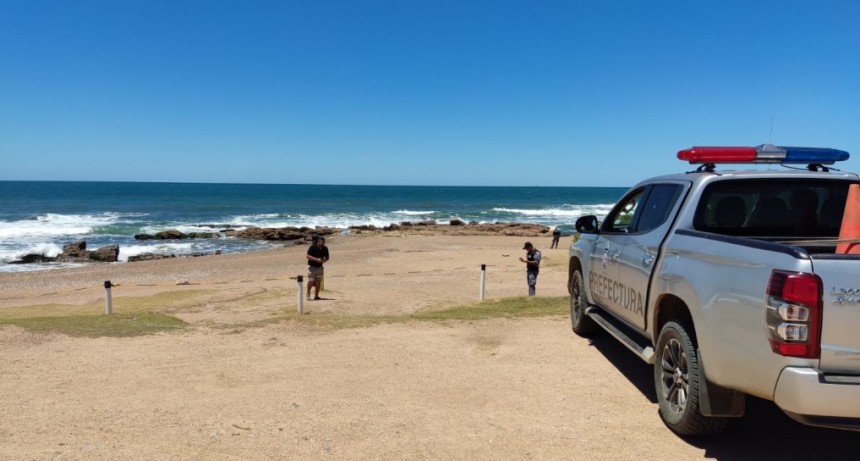 Apareció el cuerpo de un hombre en Playa el Faro