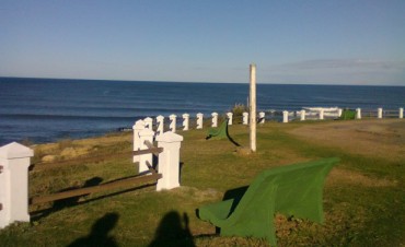 Obras en el balcón de La Pedrera